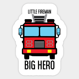 BIG HERO FIRE TRUCK Sticker